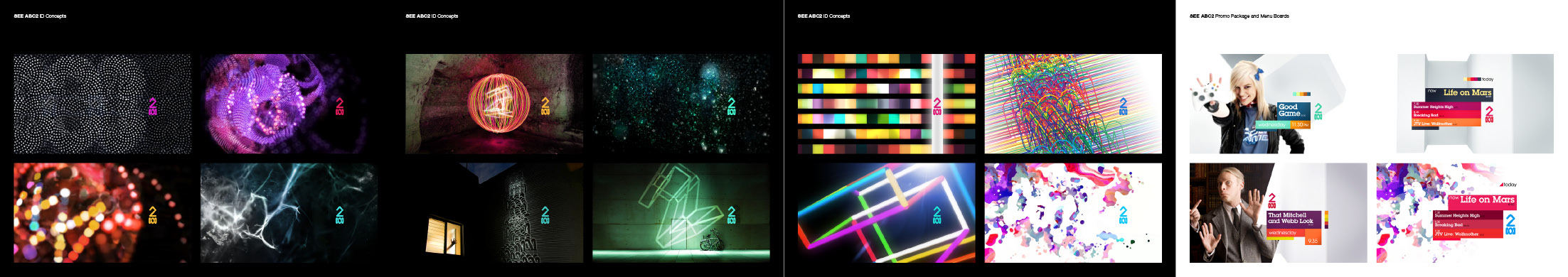 ABC TV Channel Branding Package Concept